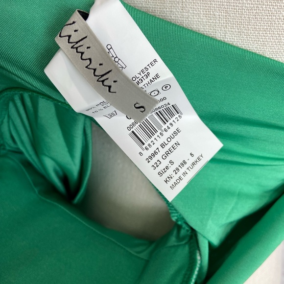 Kiki Riki top small green shoulder pads - Picture 5 of 7